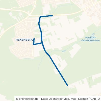 Urberacher Weg Dietzenbach Hexenberg 