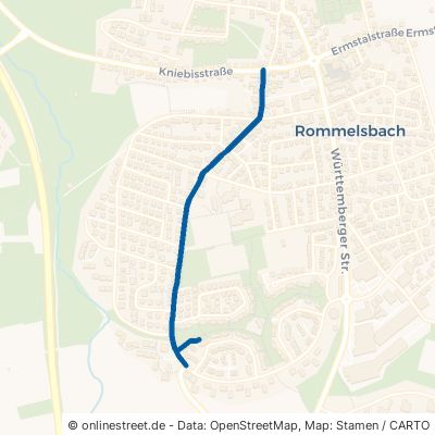 Egertstraße Reutlingen Rommelsbach 