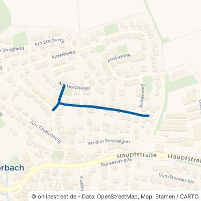 Weinbergsweg Euerbach 