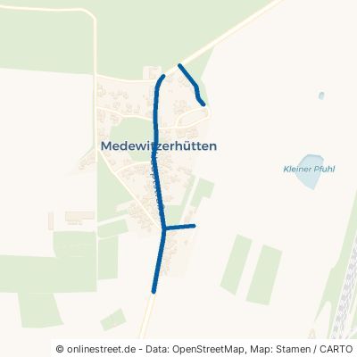 Hauptstraße Wiesenburg Medewitz 