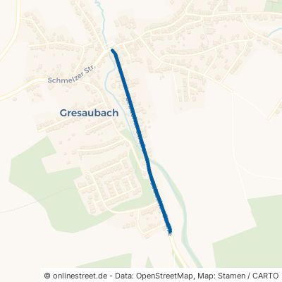 Lebacher Straße Lebach Gresaubach 