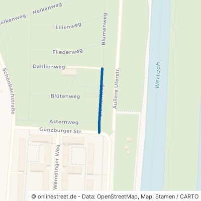 Blumenweg 86154 Augsburg Oberhausen 