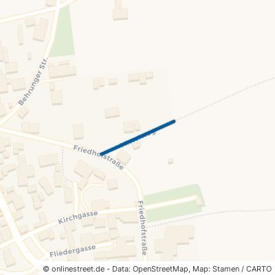 Mittelweg Hendungen Rappershausen 