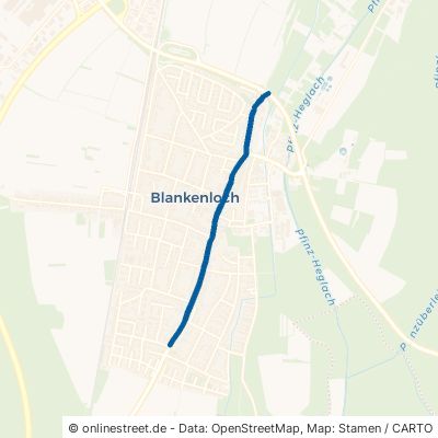 Hauptstraße Stutensee Blankenloch 