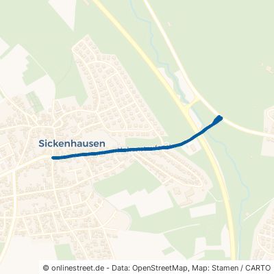 Hohenstaufenstraße Reutlingen Sickenhausen 