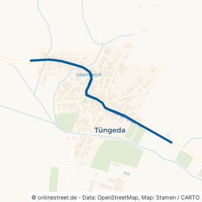 Tüngedaer Straße Hörselberg-Hainich Tüngeda 