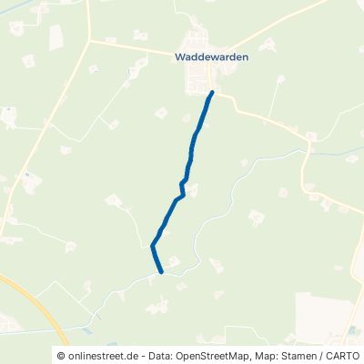 Wassener Straße Wangerland Waddewarden 