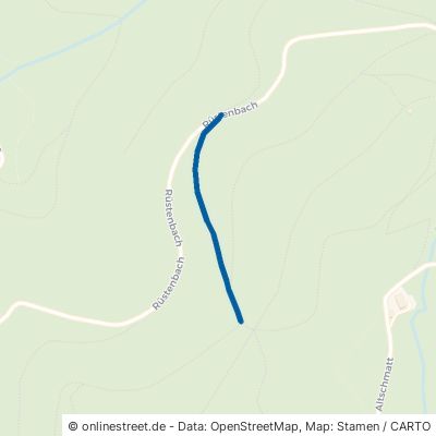 Altschmattsattelweg Lautenbach 