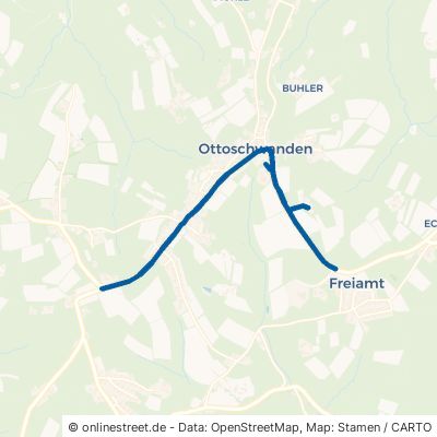 Hauptstraße Freiamt Ottoschwanden 