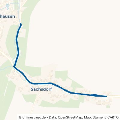 Hühndorfer Straße Klipphausen Sachsdorf 