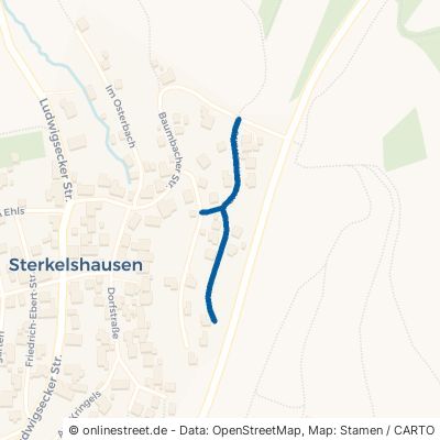 Panoramastraße Alheim Sterkelshausen 