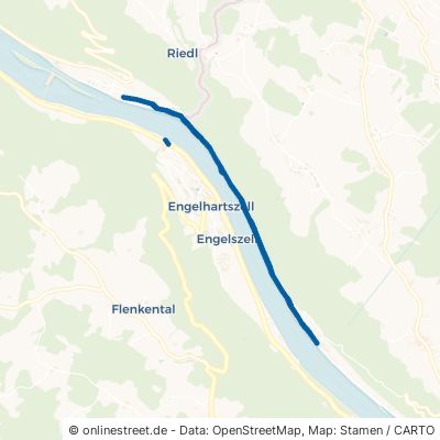 Donauradweg Untergriesbach Jochenstein 