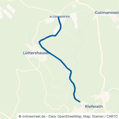 Rieferather Straße Windeck Lüttershausen 