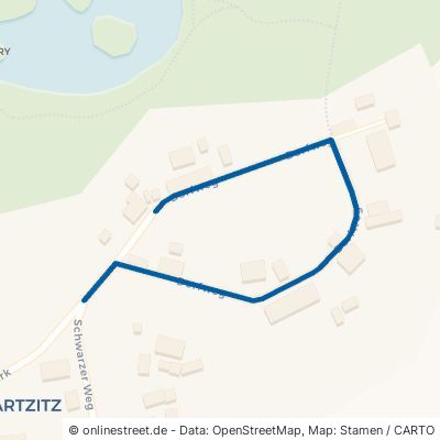 Dorfweg Rappin Kartzitz 