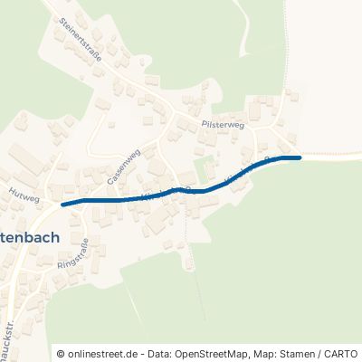 Kirchstraße Oberleichtersbach Breitenbach 