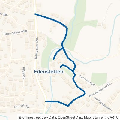 Kirchweg Bernried Edenstetten 