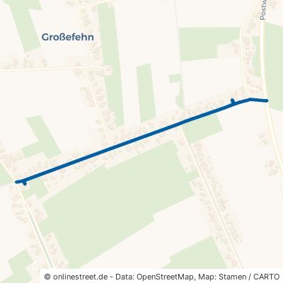 Heidhörnweg Großefehn Spetzerfehn 