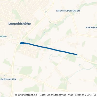 Lagesche Straße Leopoldshöhe 