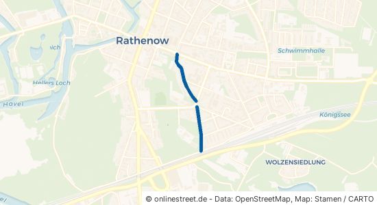 Puschkinstraße Rathenow 