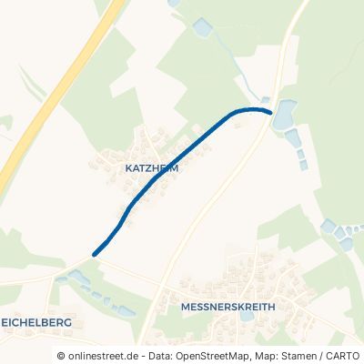 Bayerwaldstraße Maxhütte-Haidhof Katzheim 