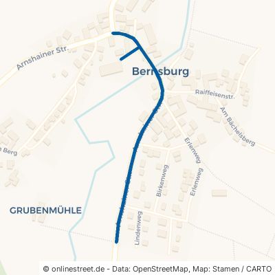 Arnshainer Straße Antrifttal Bernsburg 