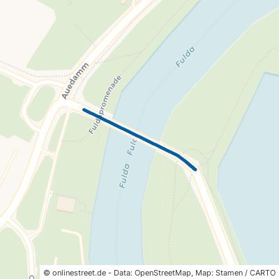 Damaschkebrücke Kassel Waldau 