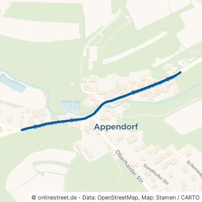 Baunacher Straße Lauter Appendorf 