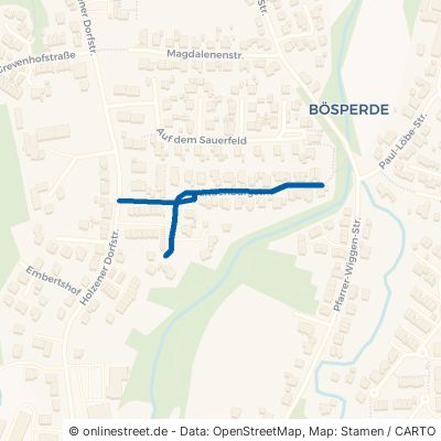 Hindenburgstraße Menden (Sauerland) Bösperde 