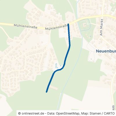 Vorburger Weg Zetel Neuenburg 