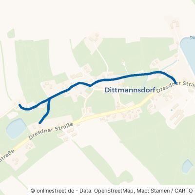 Dittmannsdorfer Straße Olbernhau Dittmannsdorf 