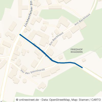 Fürstenberger Straße Lichtenfels Rhadern 