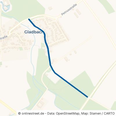 Müddersheimer Weg Vettweiß Gladbach 