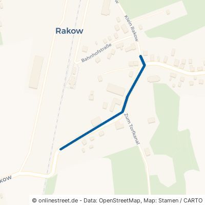 Rakower Schulstraße Süderholz Rakow 