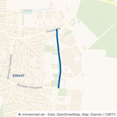 Thurn-und-Taxis-Straße Aalen Ebnat 