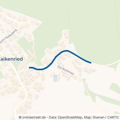 Altenmaiser Straße Teisnach Kaikenried 