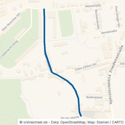 August-Bebel-Straße Hohenmölsen 