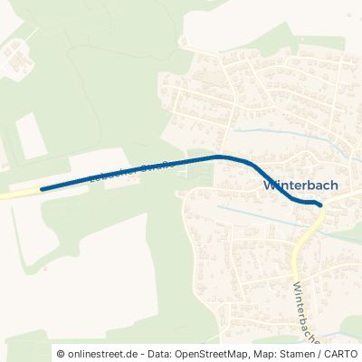 Lebacher Straße Sankt Wendel Winterbach 