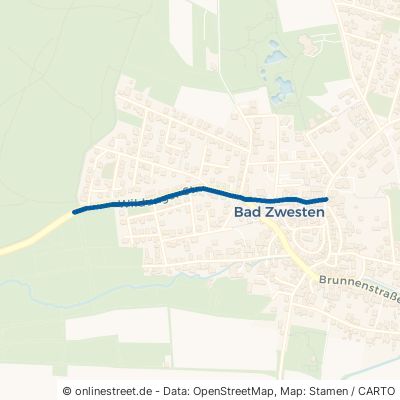 Wildunger Straße Bad Zwesten Zwesten 