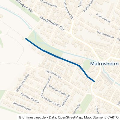 Schöckengasse Renningen Malmsheim 