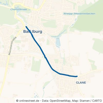 Bielefelder Straße Bad Iburg Sentrup 