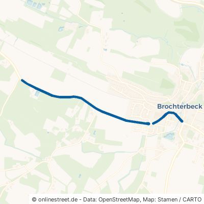 Dörenther Straße Tecklenburg Brochterbeck 