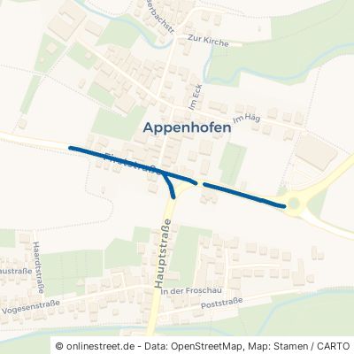 Firststraße Billigheim-Ingenheim Appenhofen 