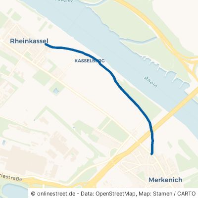 Kasselberger Weg Köln Merkenich 
