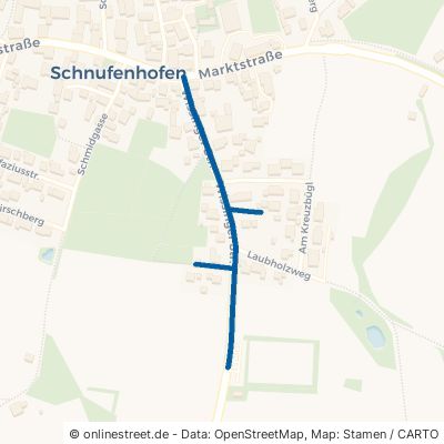 Wissinger Straße Seubersdorf in der Oberpfalz Schnufenhofen 