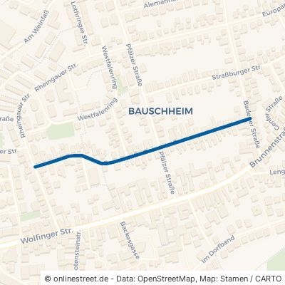 Baumstraße Rüsselsheim am Main Bauschheim 
