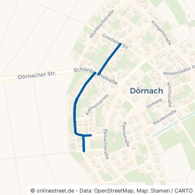 Gartenstraße Pliezhausen Dörnach 