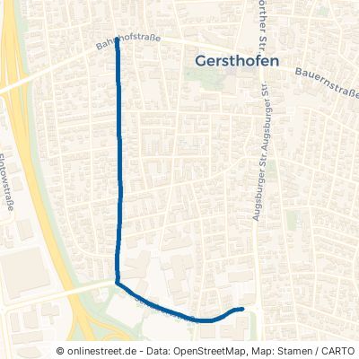 Schubertstraße Gersthofen 