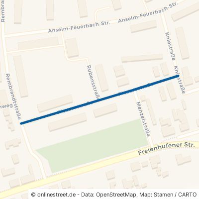 Picassostraße Großräschen Anhalterkolonie 
