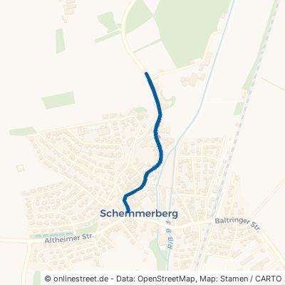 Sulmetinger Straße Schemmerhofen Schemmerberg 