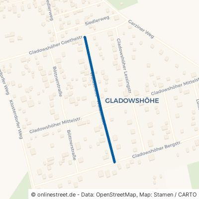 Waldstraße Strausberg Gladowshöhe 